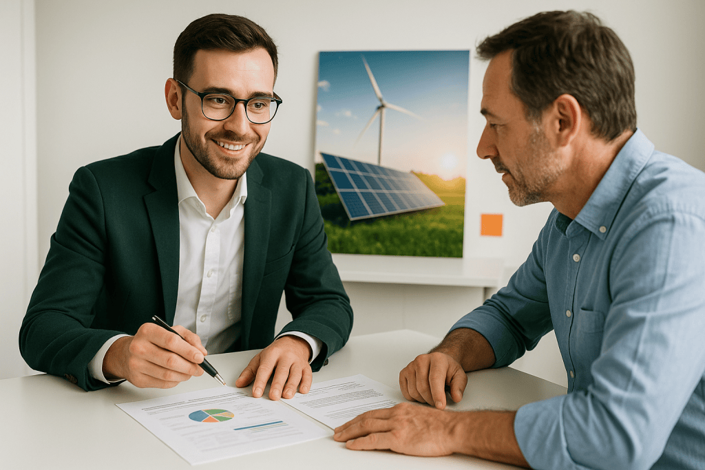 Professionelles foto berater professionell bei Solstis Energy AG